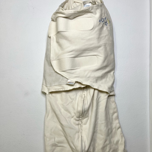 HALO Sleepsack Swaddle Organic Cotton white small - Picture 1 of 3
